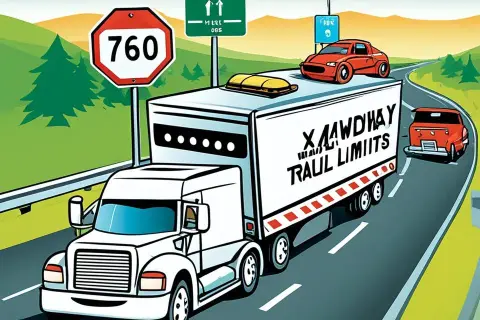 Ile można jechać z przyczepą po autostradzie? Przepisy i bezpieczeństwo na drodze