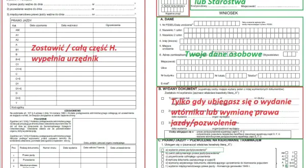 Jak wypełnić wniosek o wymianę prawa jazdy? Proste kroki i dokumenty