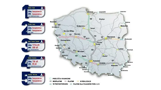 Ile kosztują płatne autostrady w Polsce? Wszystko, co musisz wiedzieć!